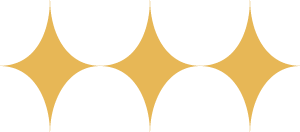 icone trois étoiles dorées