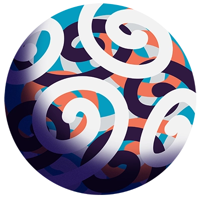 dessin de planète sur Procreate